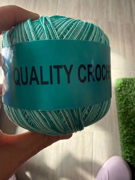 Photo of free 100% cotton crochet thread (44 Foxglove Crescent SP7) #1