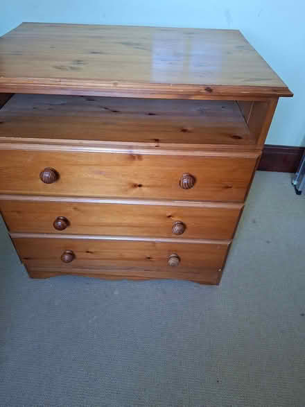 Photo of free Unusual chest of drawers in pine (South Normanton near J28 M1) #1