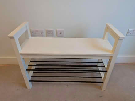 Photo of free IKEA Hemnes bench with shoe rack (South Reading RG2) #1