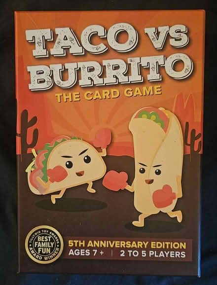 Photo of free Tacos vs Burritos Card game (Rosedale) #2