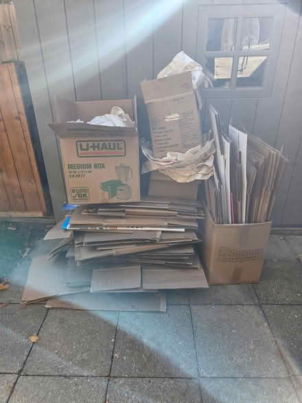 Photo of free Moving Boxes and Paper (Orleans) #2