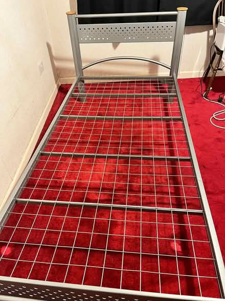 Photo of free Single bed frame (CF83 Abertridwr) #1