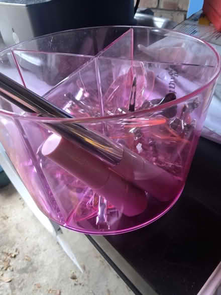 Photo of free Spinning container + hair clips (Cyncoed, CF23) #3