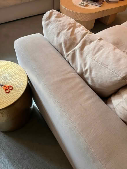 Photo of free Beige 3 seater Sofa (Crowthorne) #3