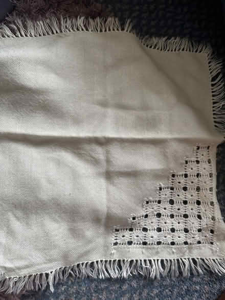 Photo of free 2 x napkins or drawer covers (Ashford TW15) #1