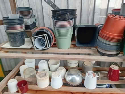 Photo of free Garden plant pots (St. Margarets Farm HP1) #3
