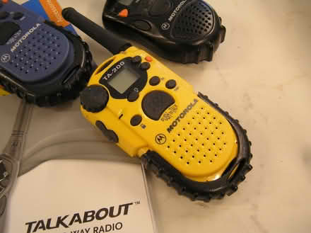 Photo of free Motorola 2 way radios (4) (West Moors BH22) #2