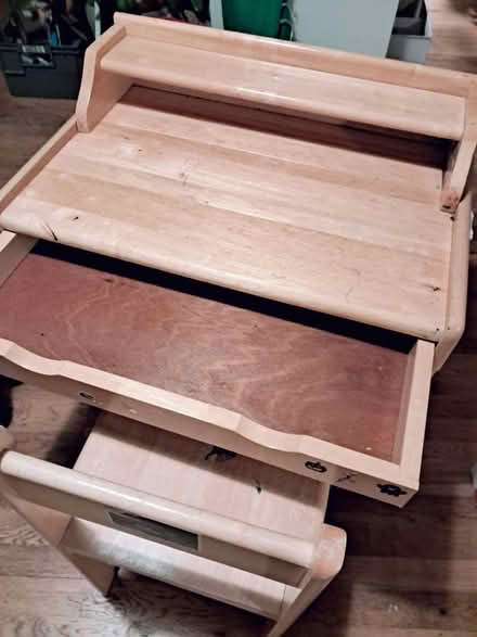 Photo of free Kids wooden desk & chair (OX25, Weston on the green) #2