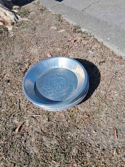 Photo of free Pie tins (Oakland near Mills College) #1