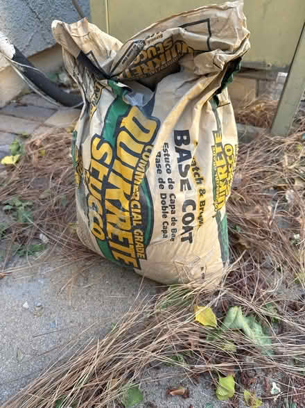 Photo of free Open Bag of Quikcrete Stucco Mix (Simi valley) #1