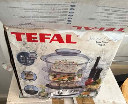 Photo of free Tefal Electric Steamer - unused (93 Kidbrooke Park Road SE3) #1