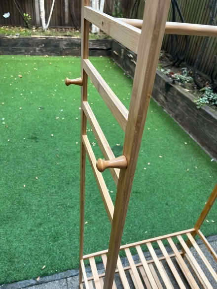 Photo of free Bamboo Clothes Rail (Dollis Hill NW2) #3