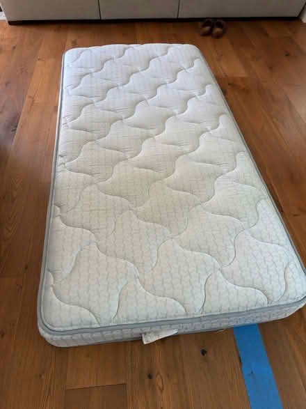 Photo of free Twin size bed and mattress (Los Altos ca) #1