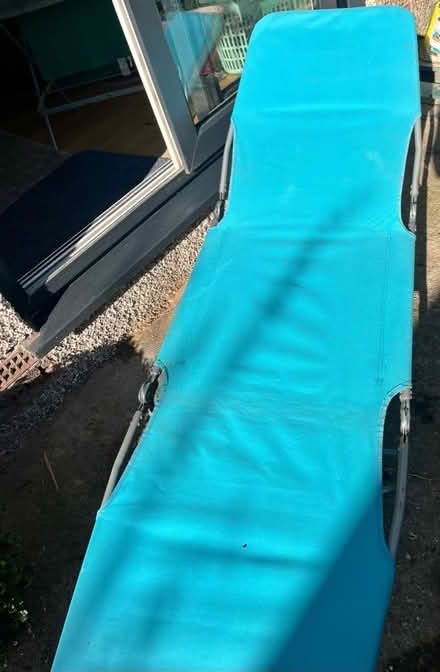 Photo of free Fold up garden lounger (Fairfield LA1) #2