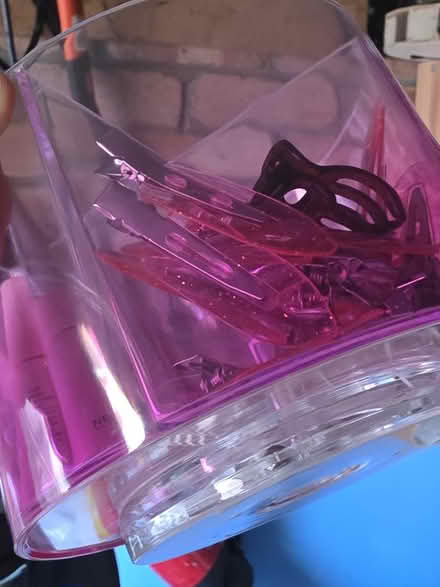 Photo of free Spinning container + hair clips (Cyncoed, CF23) #4