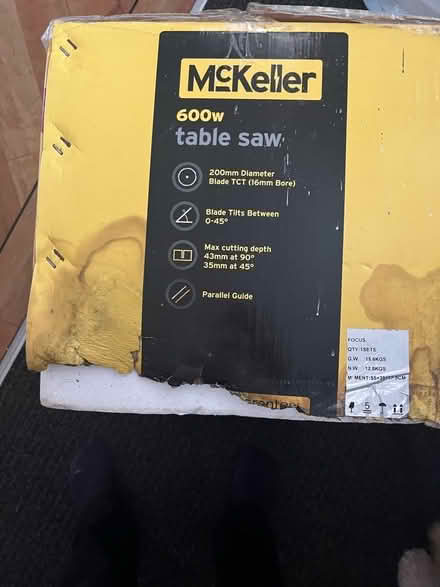 Photo of free Table Saw (Hey Houses FY8) #2