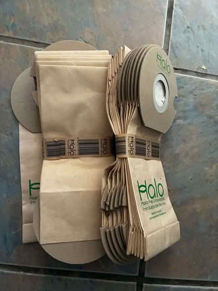 Photo of free Halo vacuum cleaner bags x 24 (Churchstoke SY15) #1