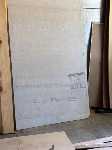 Photo of free 3' x 5' Hardy Board (Bolingbrook) #2