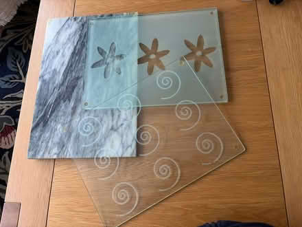 Photo of free Glass and marble chopping boards (Stanmore HA3) #1