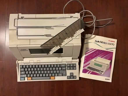 Photo of free Canon StarWriter 60/70 (Homewood) #1