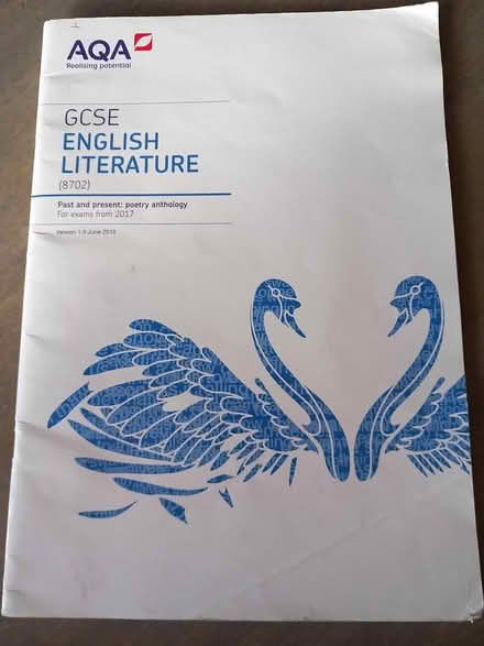 Photo of free GCSE English literature book (RG6 near Palmer Park) #1