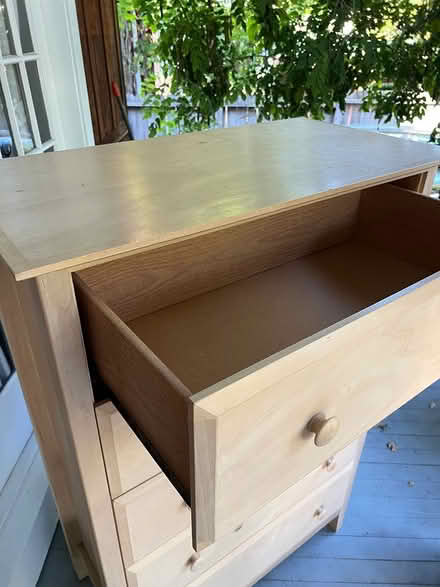 Photo of free 5-drawer Dresser and tall shelves (Fairfax) #1