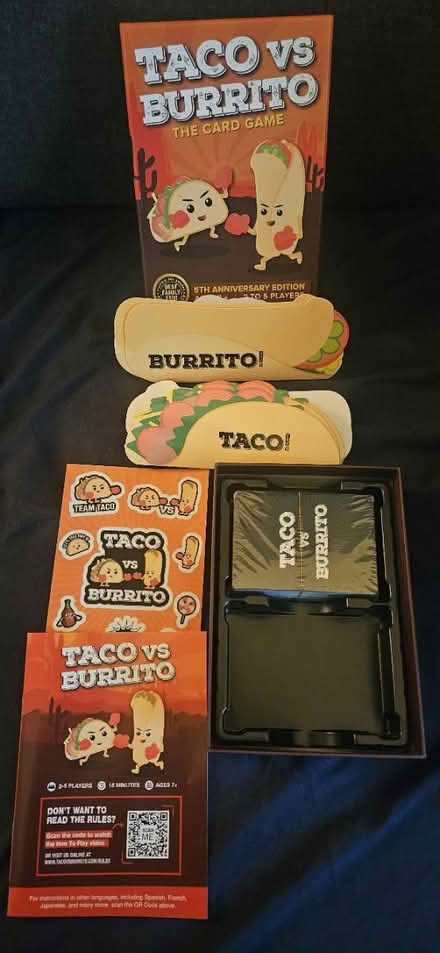 Photo of free Tacos vs Burritos Card game (Rosedale) #1