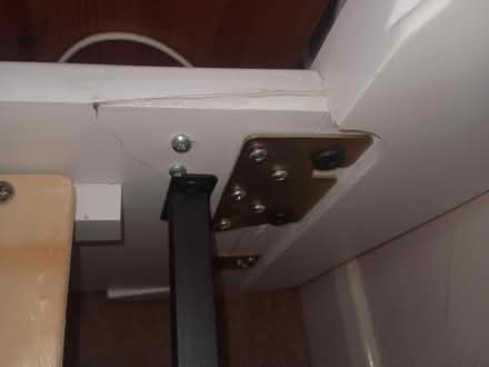 Photo of free King size sleigh bed and mattress. (Longstanton CB24) #3
