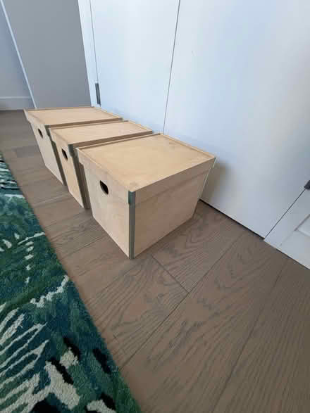 Photo of free Wooden storages boxes (South Williamsburg) #2