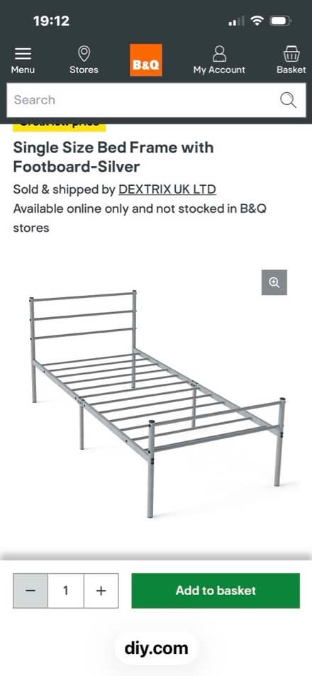 Photo of free single bed (WR14 malvern) #1