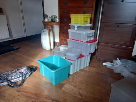 Photo of free Plastic storage boxes (CV10) #1