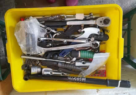 Photo of free Box of bike bits and pieces (Malvern Link WR14) #1