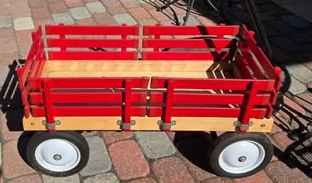Photo of free Little red wagon (off Fisher Blvd) #1