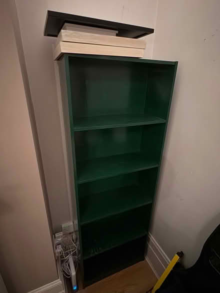 Photo of free Green bookshelf (Canonbury N1) #1