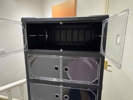 Photo of free Plastic cupboard storage unit (Coulsdon, Surrey CR5) #2