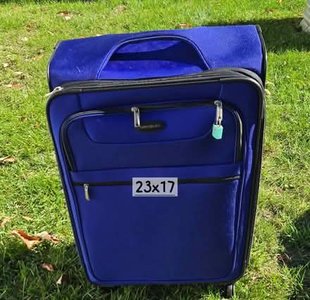 Photo of free Samsonite luggage (off Fisher Blvd) #1