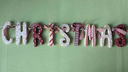 Photo of free Wooden Christmas Garland (Beulah Hill SE19) #1