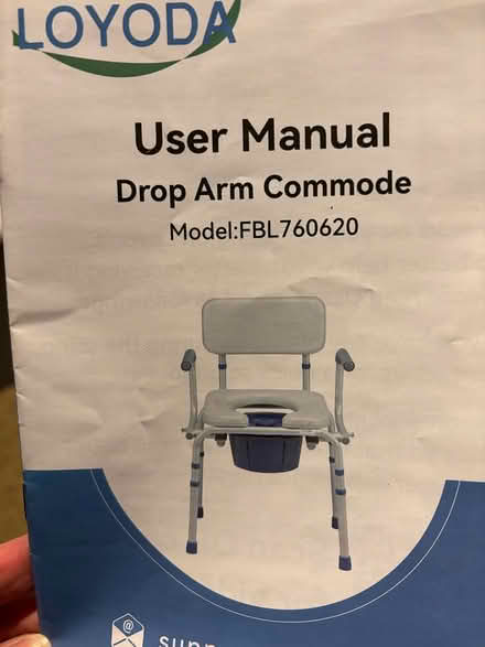 Photo of free Commode, urinary pads (Oak Hill Area) #1