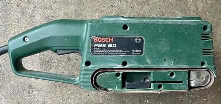 Photo of free Belt sander, Bosch PBS60, 550W (Maida Vale W9) #1