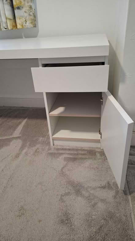 Photo of free Desk white dismantled (stroud GL5, near college) #2