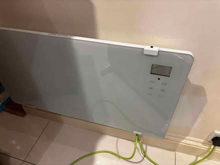 Photo of free electriQ 2000W Designer Glass Panel Heater - see detail (Lavender Hill SW11) #2
