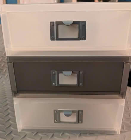 Photo of free Set of three desk boxes-Stackable (Herald Square, Manhattan) #4