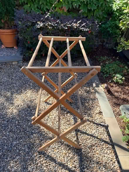 Photo of free Wooden dry rack (Near Bachman Park, Los Gatos) #1