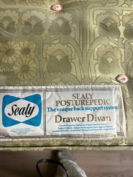 Photo of free Sealy Double Bed – 4 Drawers (RH15 9RL) #2