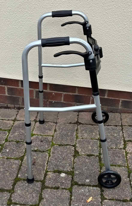 Photo of free Zimmerman Frame Type Walker with wheels (Greenhill S8) #2