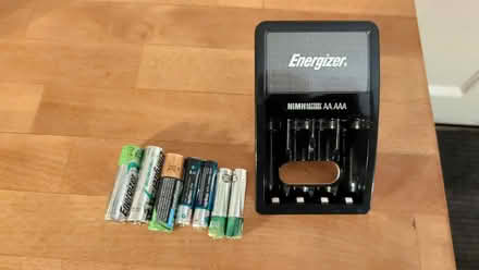 Photo of free Battery charger and rechargeable batteries (St Albans AL3) #1
