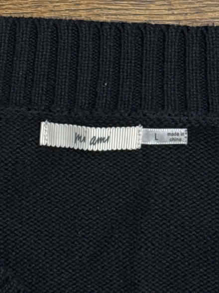 Photo of free Black Crop Sweater Size Large (Clason Point Bronx NY) #2