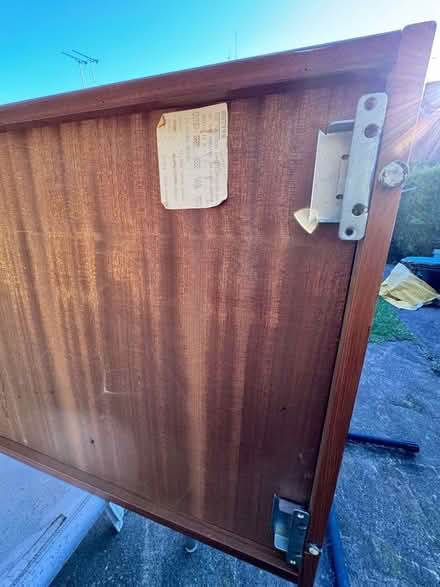 Photo of free Beaver and Tapley wall cabinet w/ hinged glass door an (Mold CH7) #4
