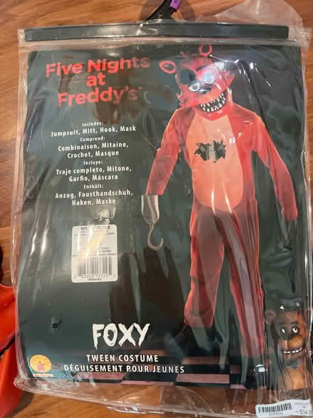 Photo of free Five nights at Freddy’s costume (Valley Trails, Pleasanton) #2