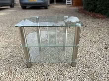 Photo of free Glass & chrome TV stand (Salford OX7) #2